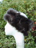 Classic Grey Brisa Toscana Shearling Headband (2)