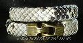 Python Snakeskin Wrap Bracelet1